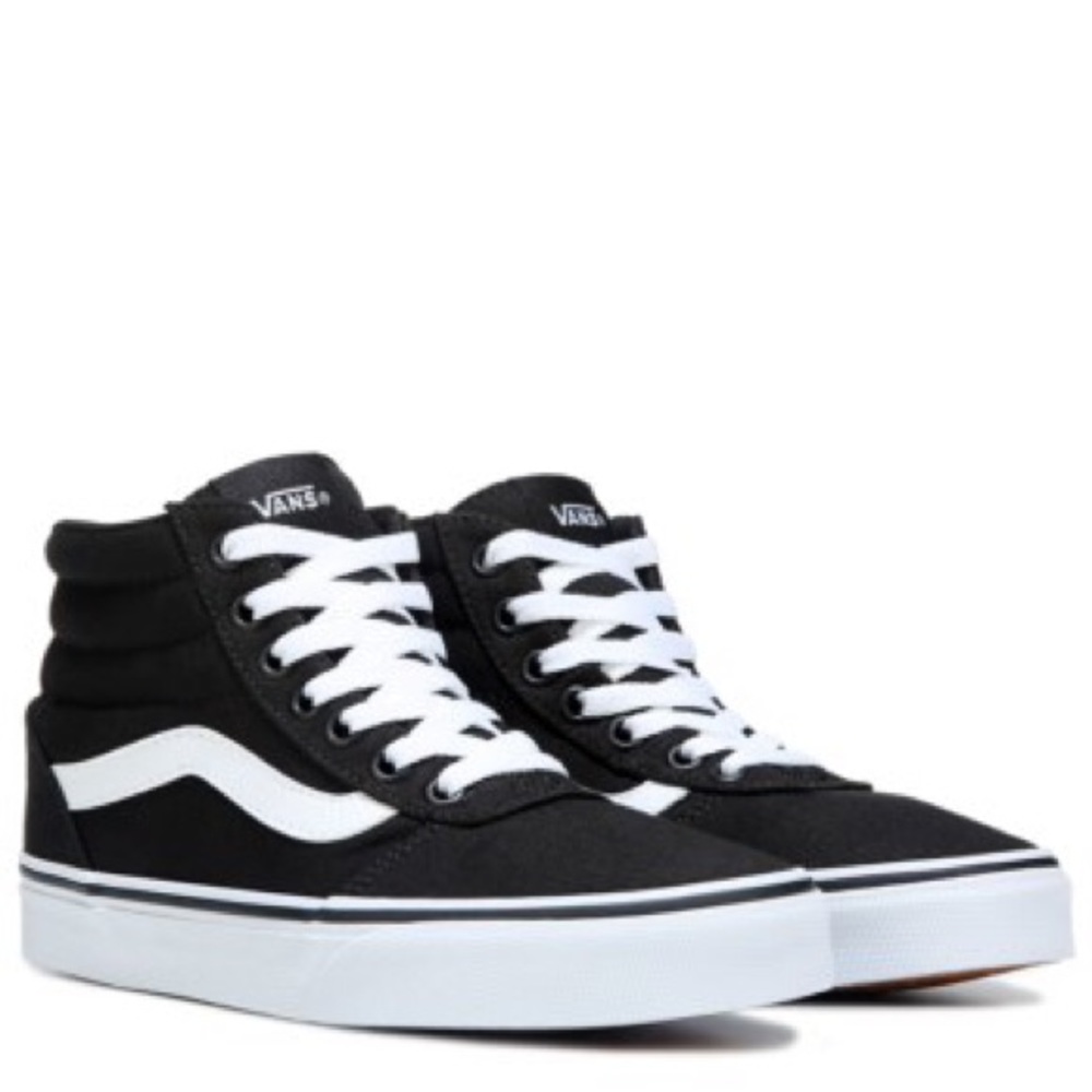 GOOD CONDITION Black Ward High-Top Vans